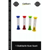 Özel Üretim Estetik Şık Dekoratif Cam 9 cm Kaliteli Pratik Masaüstü Aksesuar 1 Dakikalık Kum Saati