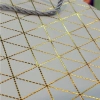 Özel Üretim Modern Şık Lüks Kaliteli Sunum Kutu Beyaz Geometrik Desenli Orta Boy Karton Hediye Çanta