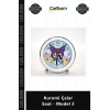 Özel Üretim Şık Kawaii Anime Tasarım Dekoratif Masaüstü Komodin Hediyelik Analog Kuromi Çalar Saat M