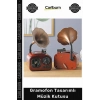 Özel Üretim Nostaljik Retro Radyo Görünümlü Kurmalı Mekanik Masaüstü Gramofon Tasarımlı Müzik Kutusu