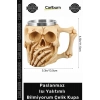 #Kupa Paslanmaz Isı Yalıtımlı Sızdırmaz Şık Ergonomik Hediye Lüks Mug Bilmiyorum Çelik Kupa