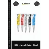 Özel Üretim Kamp Bıçağı Outdoor Paslanmaz Çelik Cep Çakısı Kaliteli Mat 1606 Metal Çakı Siyah