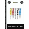 Özel Üretim Paslanmaz Çelik Kamp Bıçağı Katlanabilir Cep Çakısı Outdoor 1606 Metal Çakı Mavi