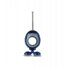 Özel Üretim Nostaljik Bluetooth Şarjlı Taşınabilir Retro Tasarım BST 120 Bubble Radyo Gümüş