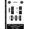 Özel Üretim Logo Baskılı Metal Kurumsal Hediye 1030 Tükenmez Versatil Tükenmez Kalem Seti Füme