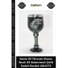 Özel Üretim Lüks Hediyelik Game Of Thrones House Stark 3D Kabartmalı Çelik Kadeh Bardak Alk4379