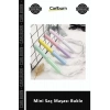 Özel Üretim Taşınabilir Kompakt Pastel Renk Seyahat Tipi Dalgalı Saç Şekillendirici Mini Saç Maşası