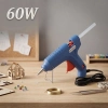 Özel Üretim Profesyonel Hızlı 60W Sıcak Silikon Tabancası Elektrikli 11 mm Mum Silikon Uyumlu