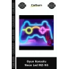 Özel Üretim RGB Dekoratif Gamer Duvar Aydınlatma Tabelası Gaming Şık Oyun Konsolu Neon Led MZN5