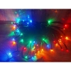 Özel Üretim Dekoratif Aydınlatma Animasyonlu Şık 10m 100 Led Pilli 2 Kademeli RGB IŞIK Siyah Kablo