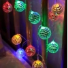 Özel Üretim Dekoratif Pilli Parti Süsleme Renkli Işık Animasyonlu 2m 10 Led Disko Toplu Led RGB MZ30