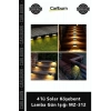 Özel Üretim Güneş Enerjili Bahçe Aydınlatma Dekoratif Şık 4lü Solar Köşebent Lamba Gün Işığı MZ312