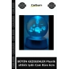 Özel Üretim Dekoratif Gece Lambası Hediye BÜTÜN GEZEGENLER Plastik altlıklı Işıklı Cam Küre 6cm