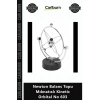 Özel Üretim Masaüstü Dekoratif Modern Fizik Hediye Newton Balans Topu Mıknatıslı Kinetic Orbital No