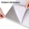 Özel Üretim Su Geçirmez Mutfak Paneli BEYAZ MERMER DESENLİ ALÜMİNYUM PLASTİK DUVAR STİCKER 3030