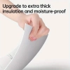 Özel Üretim Su Geçirmez Mutfak Paneli BEYAZ MERMER DESENLİ ALÜMİNYUM PLASTİK DUVAR STİCKER 3030