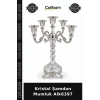 Özel Üretim Dekoratif Şık Ev Aksesuarı Aydınlatma Salon Masa Üstü Kristal Şamdan Mumluk Alk6397