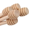 #BalKaşığı Doğal 6cm Mini Boy Kanallı Damlatmaz Organik Tasarım Mutfak Gereci Ahşap Bal Kaşığı