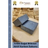 #aktifkarbon Güzel Kokulu El Yüz Saç Vücut Orijinal Bitkisel %100 Aktif Karbon Sabunu 120g - 5 Adet