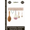 #Askılık Banyo Mutfak Kapı Arkası Duvar Askı Seti 5li Kendinden Yapışkanlı Güçlü Şeffaf Askılık