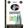 #Askılık Banyo Mutfak Kapı Arkası Duvar Askı Seti 5li Kendinden Yapışkanlı Güçlü Şeffaf Askılık