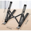 Ergonomik Dizüstü Bilgisayar Tablet Notebook Tutucu Kaymaz Ayarlanabilir Laptop Standı 7 Kademe