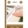 #Bant Mutfak Banyo Lavabo Ocak Kenarı Kendinden Yapışkanlı Esnek İnce Su Sızdırmaz Kenar Bandı - 1 Adet