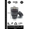 #Bardak Objektif Lens Görünüm Çelik Kahve Çay Hediye Sevgili Paslanmaz Çelik Termos Mug Bardak 300ml