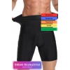 Özel Üretim Şekillendirici Basen Göbek Toparlayıcı Sıkılaştırıcı Bel İnceltici Erkek Siyah Boxer Korse