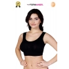 #Büstiyer Dikişsiz Seamless Kadın Esnek Yumuşak Kumaş Kalın Askılı Pedsiz Spor Büstiyer - 1 Adet