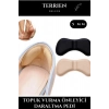 Deluxe Seri Ayakkabı Topuk Vurma Önleyici ve Daraltma Pedi 5mm Unisex Konforlu Destek Pratik Etkili