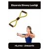Direnç Lastiği Pemium Kas Açma Germe Güçlenme Spor Pilates Jimnastik Egzersiz