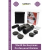 #Dürbün Ultra Geniş Görüş Bak4 Prizma Zoomlu 10x42 Compact Su Geçirmez Profesyonel Dürbün