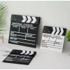 Özel Üretim Profesyonel Reji Ekipmanları Dekoratif Hediye Ahşap Film Sinema Klaketi Büyük Boy