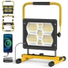 Özel Üretim Solar Şarjlı Kamp Şantiye Bahçe Aydınlatma Güneş Enerjili 400 Ledli Powerbank Projektör