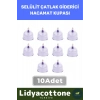 Hacamat Kupası 10 Adet Premium Seri Çatlak Vakumlu 6 Numara