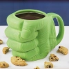 #HediyelikKupa Avengers Gücü Hulk Yumruk 3D Seramik Koleksiyonluk Dekoratif Fantastik Hulk Kupa