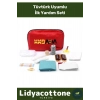 Ilk Yardım Kutusu Bez Çantalı Set Ev Iş Yeri Araba Okul Deprem Acil Müdahale Set