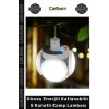 #KampLambası USB Şarjlı Güneş Enerjili Katlanabilir Taşınabilir 45 LED Solar 5 Kanatlı Kamp Lambası