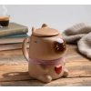 #Kupa Seramik Günlük Kullanım Sevimli Karakter Tasarımı Dayanıklı Sıcak Soğuk İçecek Kapibara Kupa