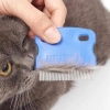#Petshop Profesyonel Ergonomik Kaymaz Saplı Metal Dişli Hassas Kedi Köpek İçin Bit Pire Tarağı