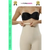 #Korse İz Göstermeyen Kaymaz Lazer Kesim Toparlayıcı Rahat Yüksek Bel Hayalet Slip Korse - 3 Adet