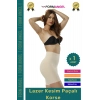 #Korse Lazer Kesim İz Göstermeyen Kaymaz Toparlayıcı Sıkılaştırıcı Paçalı Hayalet Korse - 1 Adet