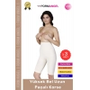 #Korse Lazer Kesim İz Göstermez Toparlayıcı Kaymaz Kadın Yüksek Bel Uzun Paçalı Korse - 3 Adet