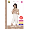 #Korse Lazer Kesim İz Göstermez Toparlayıcı Kaymaz Kadın Yüksek Bel Uzun Paçalı Korse - 5 Adet