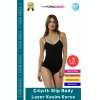 #Korse Lazer Kesim Seamless İz Göstermeyen Toparlayıcı Kaymayan Çıtçıtlı Slip Body Korse - 3 Adet