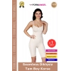 #Korse Masaj Özellikli İz Göstermeyen Kaymaz Dikişsiz Toparlayıcı Kadın Tam Boy Korse - 1 Adet