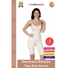 #Korse Masaj Özellikli İz Göstermeyen Kaymaz Dikişsiz Toparlayıcı Kadın Tam Boy Korse - 5 Adet