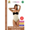 #Korse Seamless Dikişsiz Toparlayıcı Vücut Şekillendiren Kaymaz Yüksek Bel String Korse - 5 Adet