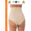 #Korse Toparlayıcı Kaymaz 2 Beden Küçülten Kadın Lazer Kesim Yüksek Bel Slip Korse - 2 Adet